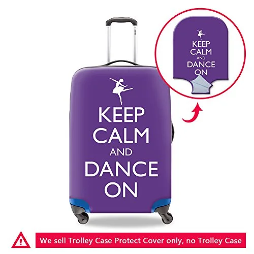 Crazytravel Ballet Character Print S M L Trip Suitcase Protect Covers For 18-30 Inch Case Crazytravel Ballet Character Print S M L Trip Suitcase Protect Covers For 18-30 Inch Case