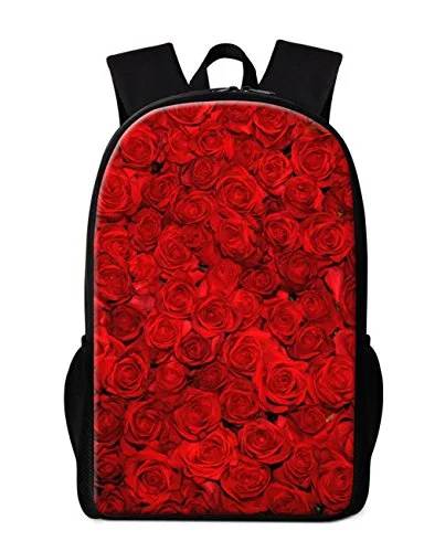 Crazytravel Flower Big School Backpacks For Children Women Travel Sports Hiking Camping Crazytravel Flower Big School Backpacks For Children Women Travel Sports Hiking Camping