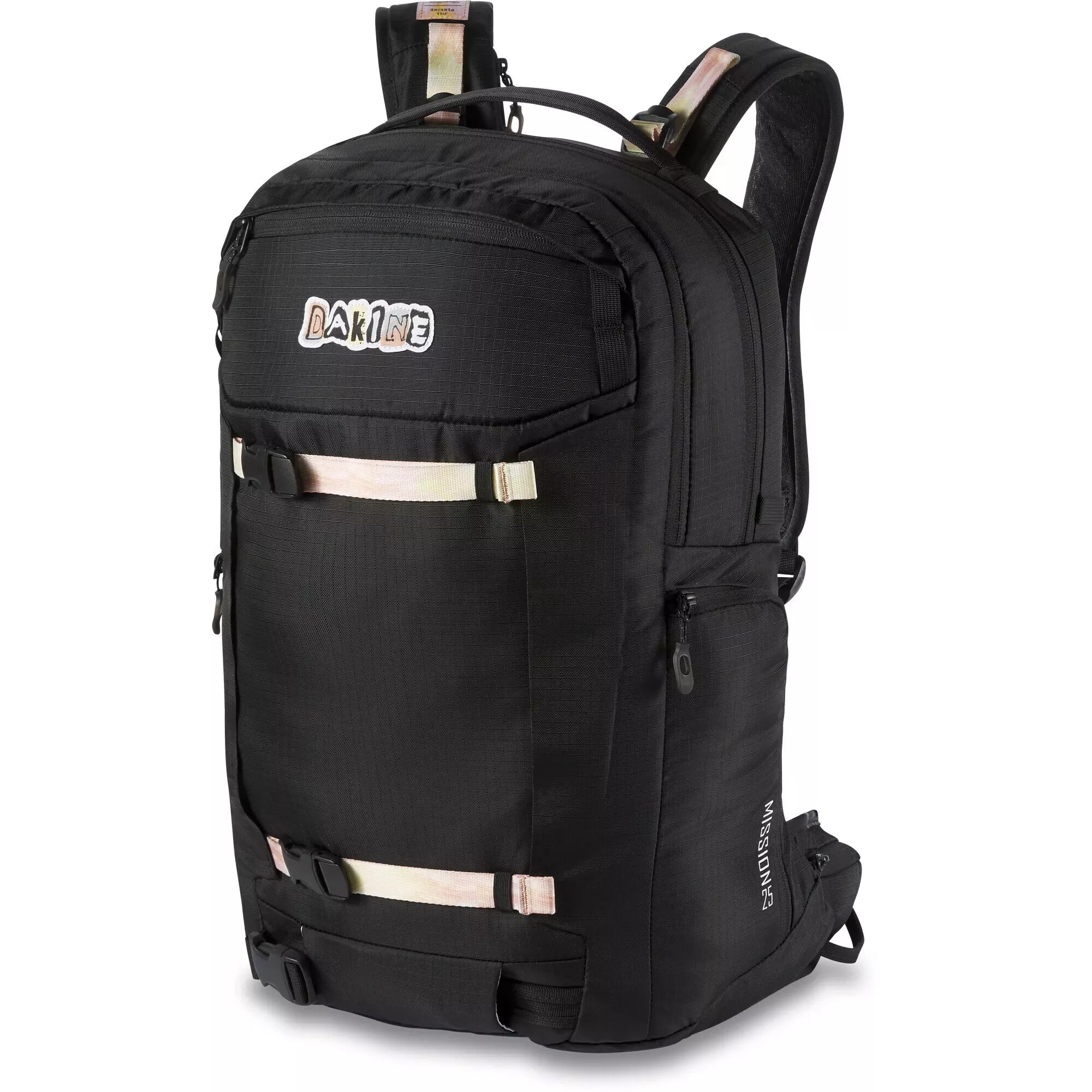 Dakine Womens Team Mission Pro 25L Backpack - Jill Perkins - Black