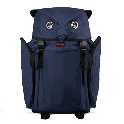 Darling'S Owl Multifunctional Travel Backpack With Security Pocket - Large - Navy Blue Darling'S Owl Multifunctional Travel Backpack With Security Pocket - Large - Navy Blue