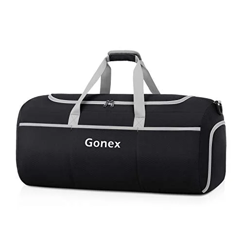 Gonex 70L Packable Travel Duffle, Lightweight Luggage Duffel Sports Gym Bag with Shoe Compartment Gonex 70L Packable Travel Duffle, Lightweight Luggage Duffel Sports Gym Bag with Shoe Compartment