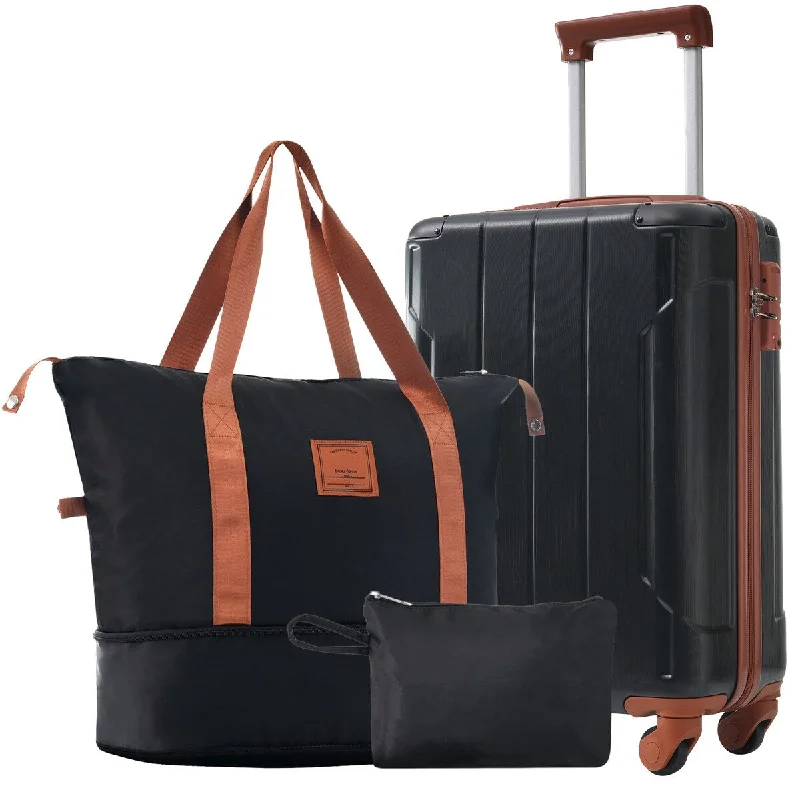 Hardshell Luggage Sets 3 Piece Carry-on Suitcases with Wheels, TSA Lock for Men Women Hardshell Luggage Sets 3 Piece Carry-on Suitcases with Wheels, TSA Lock for Men Women
