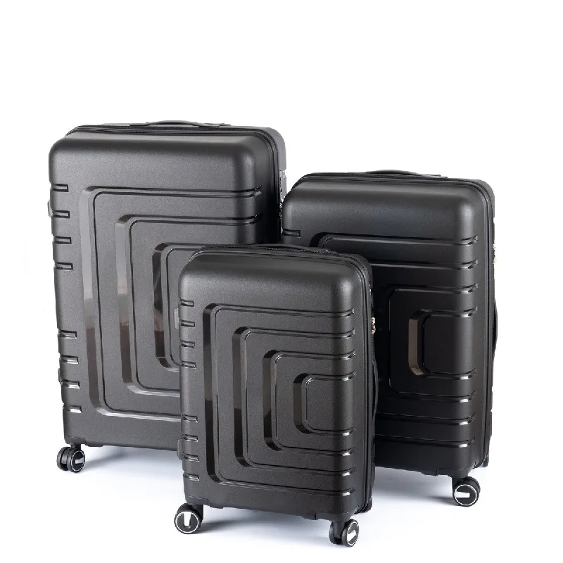 Hardshell Suitcase Spinner Wheels PP Luggage Sets Lightweight Durable Suitcase with TSA Lock,3-Piece Set (21/25/29) Hardshell Suitcase Spinner Wheels PP Luggage Sets Lightweight Durable Suitcase with TSA Lock,3-Piece Set (21/25/29)