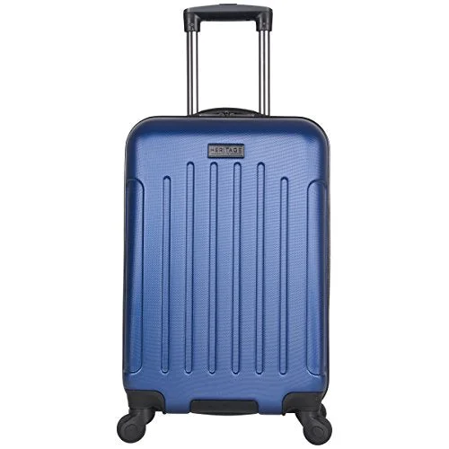 Heritage Travelware Lincoln Park 20" Hardside 4-Wheel Spinner Carry-on Luggage, Cobalt Blue Heritage Travelware Lincoln Park 20" Hardside 4-Wheel Spinner Carry-on Luggage, Cobalt Blue