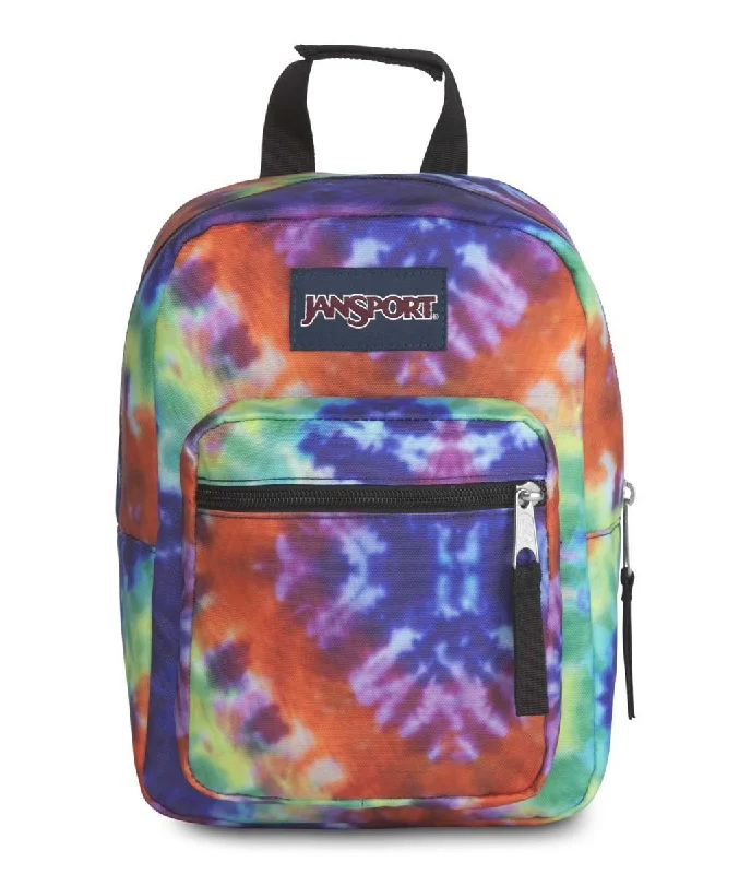JanSport Big Break Lunch Bag - Red/Multi Hippie Days