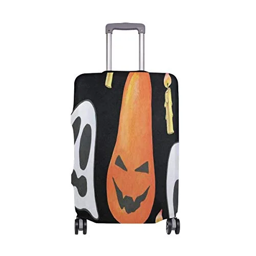 Luggage Cover Painting Halloween Ghost Pumpkin Travel Case Suitcase Cover Bag Protector 3D Print Luggage Cover Painting Halloween Ghost Pumpkin Travel Case Suitcase Cover Bag Protector 3D Print