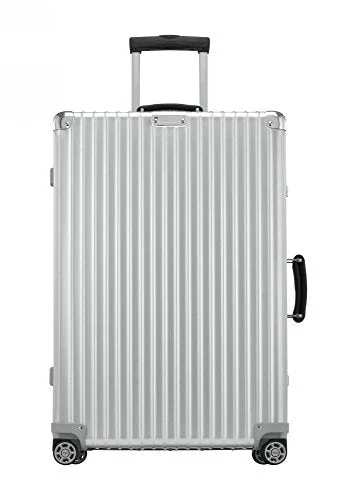 Rimowa Classic Flight Carry on Luggage IATA 28" Inch Cabin Multiwheel TSA Suitcase Silver Rimowa Classic Flight Carry on Luggage IATA 28" Inch Cabin Multiwheel TSA Suitcase Silver
