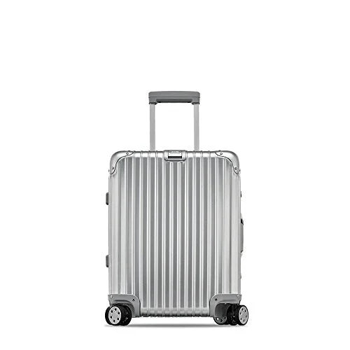 Rimowa Topas IATA Carry on Luggage 20"Inch Cabin Multiwheel 32L Suitcase Silver