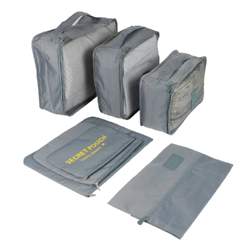 Set of 7 Travel Bag, Waterproof Organizer Storage Luggage Bags Portable Travelling Luggage Set of 7 Travel Bag, Waterproof Organizer Storage Luggage Bags Portable Travelling Luggage