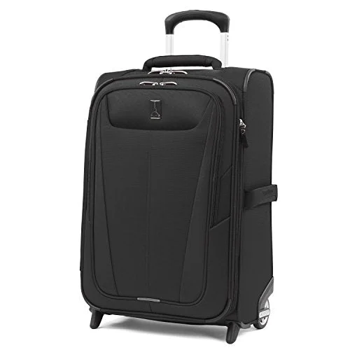 Travelpro Luggage Maxlite 5 22" Lightweight Expandable Carry-on Rollaboard Suitcase, Black Travelpro Luggage Maxlite 5 22" Lightweight Expandable Carry-on Rollaboard Suitcase, Black
