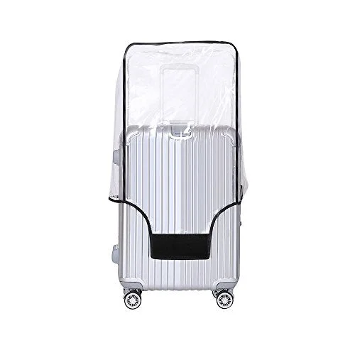 Yotako Clear PVC Suitcase Cover Protectors 20 24 28 30 Inch Luggage Cover for Wheeled Suitcase (30''(21.3''L x 13.2''W x 27.6''H)) Yotako Clear PVC Suitcase Cover Protectors 20 24 28 30 Inch Luggage Cover for Wheeled Suitcase (30''(21.3''L x 13.2''W x 27.6''H))