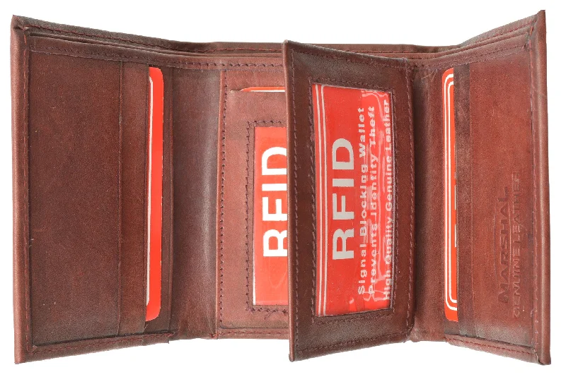 Elegant money clips for weddingsElegant money clips for weddingsMarshal® Mens Trifold Leather Wallet RFID Blocking RFID 1107 Elegant money clips for weddingsElegant money clips for weddingsMarshal® Mens Trifold Leather Wallet RFID Blocking RFID 1107