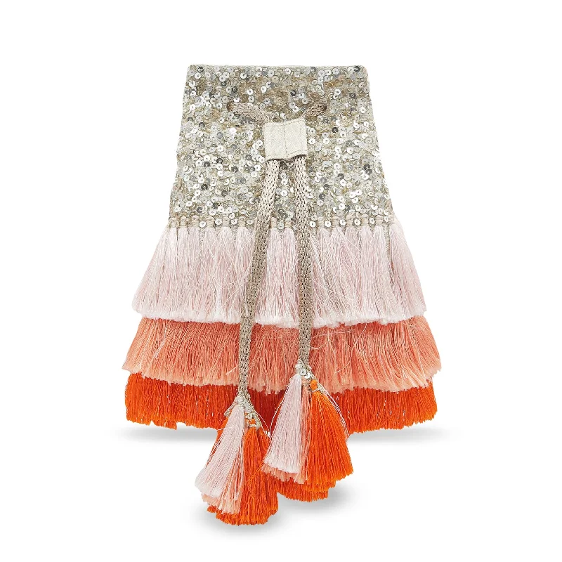 Sea Anemone Gold Bucket Bag