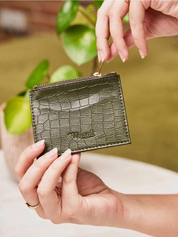 Money clips for holding large amounts of cashMoney clips for holding large amounts of cashVivace Vegan Leather Card Holder | Khaki Croc Money clips for holding large amounts of cashMoney clips for holding large amounts of cashVivace Vegan Leather Card Holder | Khaki Croc