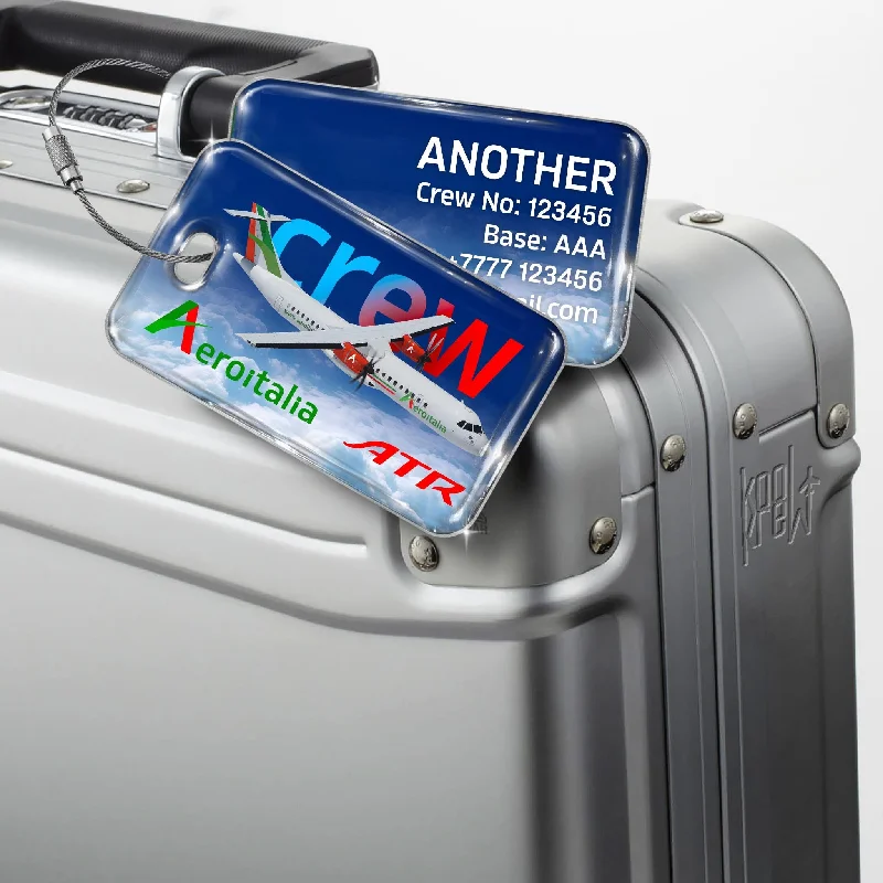 Magnetic-Closure Passport Covers & Wallets for Quick AccessAeroitalia ATR72-600