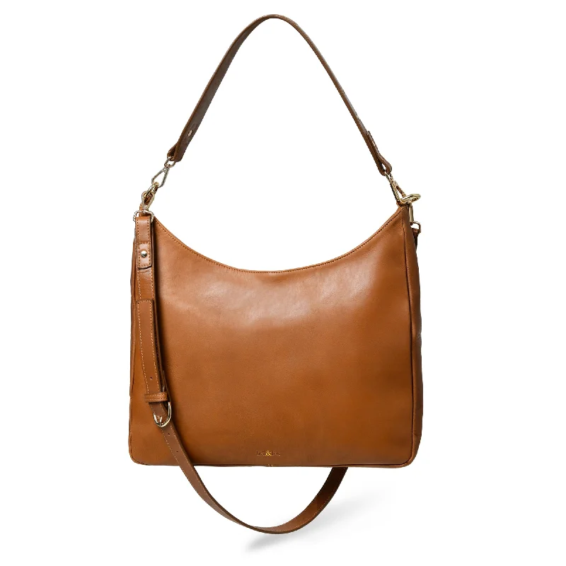 ASAM Hobo Crossbody Bag - Caramel