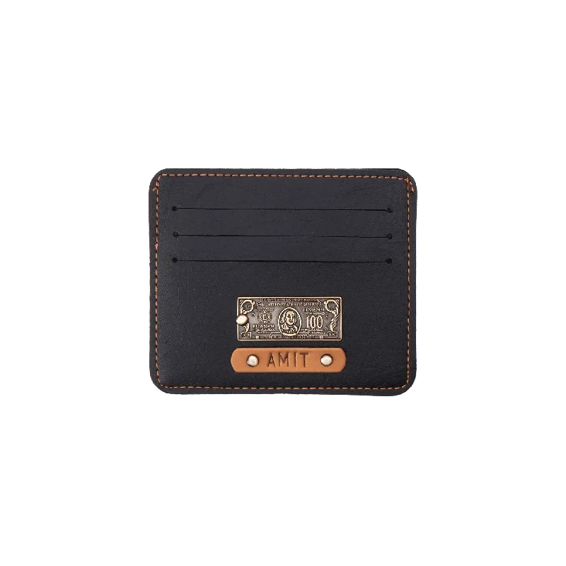 Embroidered Silk Passport Covers & Wallets with Gold Thread for Special OccasionsBlack Card Holder Embroidered Silk Passport Covers & Wallets with Gold Thread for Special OccasionsBlack Card Holder
