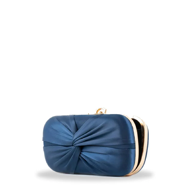 Bow Clutch-Blue