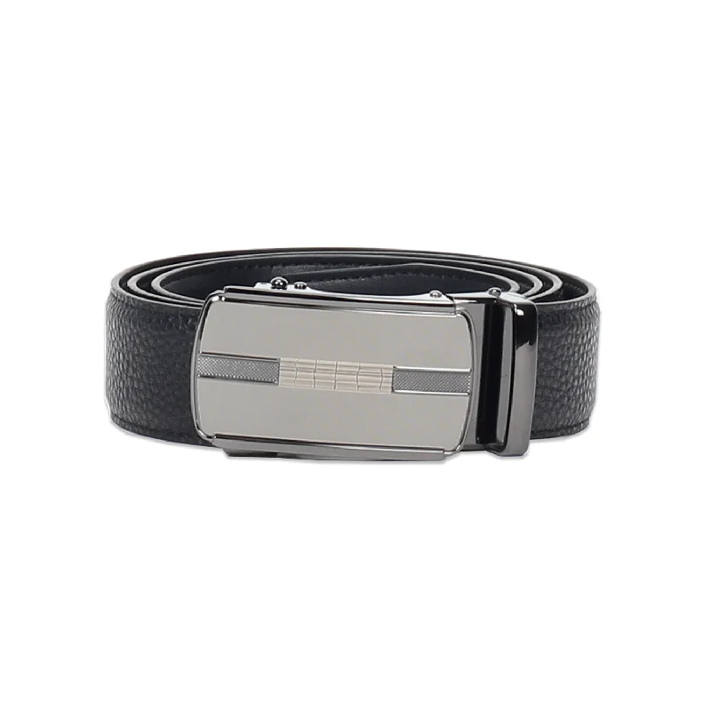 Charlie Auto Lock box Buckle Belt for Men