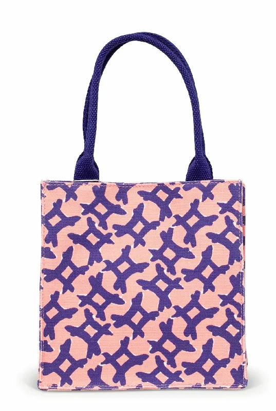 Itsy Canvas Bag English Garden Navy