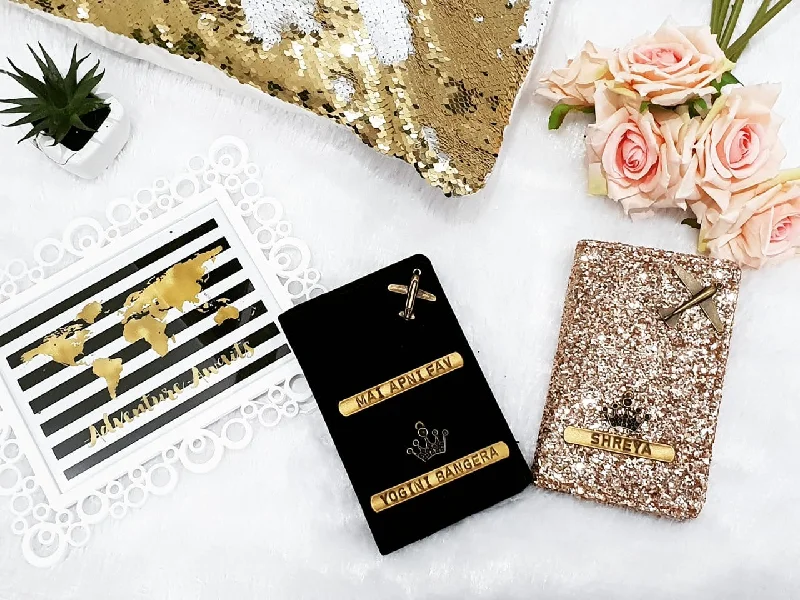Magnetic-Closure Passport Covers & Wallets for Quick AccessPersonalised Couple Passport Cover Magnetic-Closure Passport Covers & Wallets for Quick AccessPersonalised Couple Passport Cover