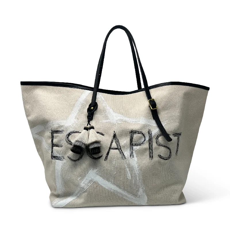 Escapist Canvas Beach Tote