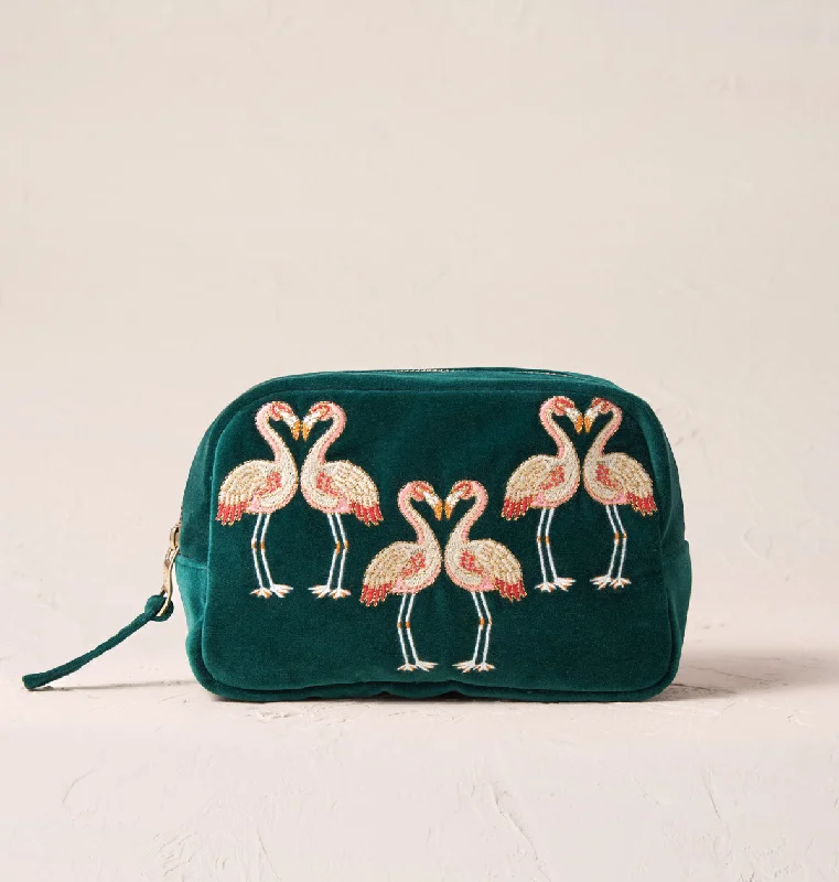 Flamingo Makeup Bag