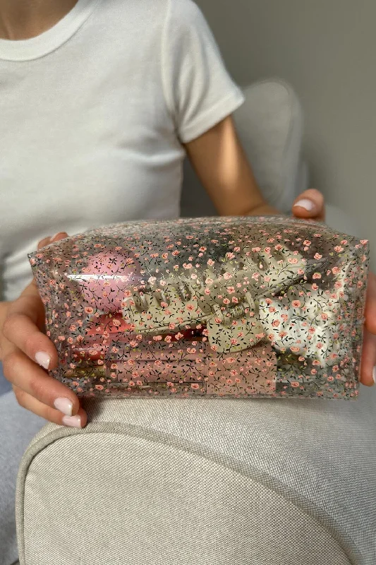 Floral Makeup Bag