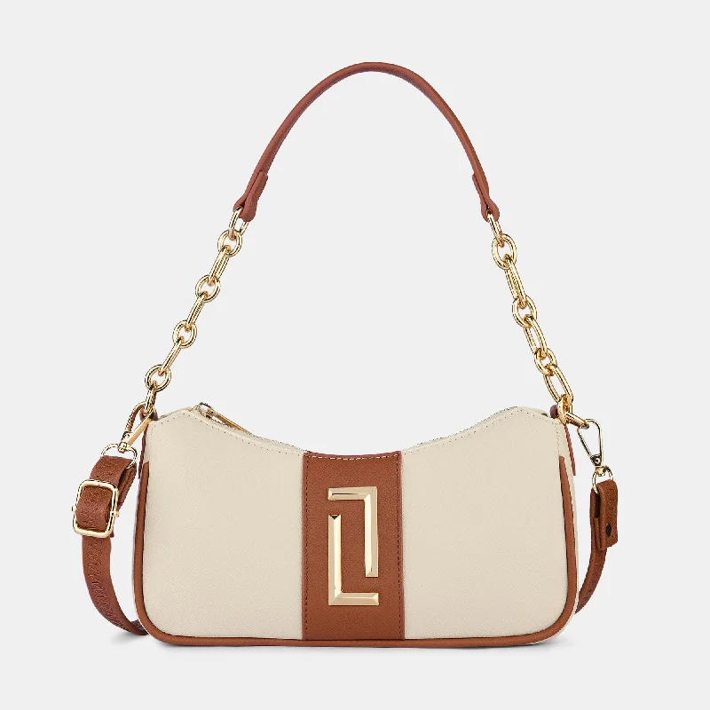 Lavie Luxe Monica Off White Small Women'S Hobo