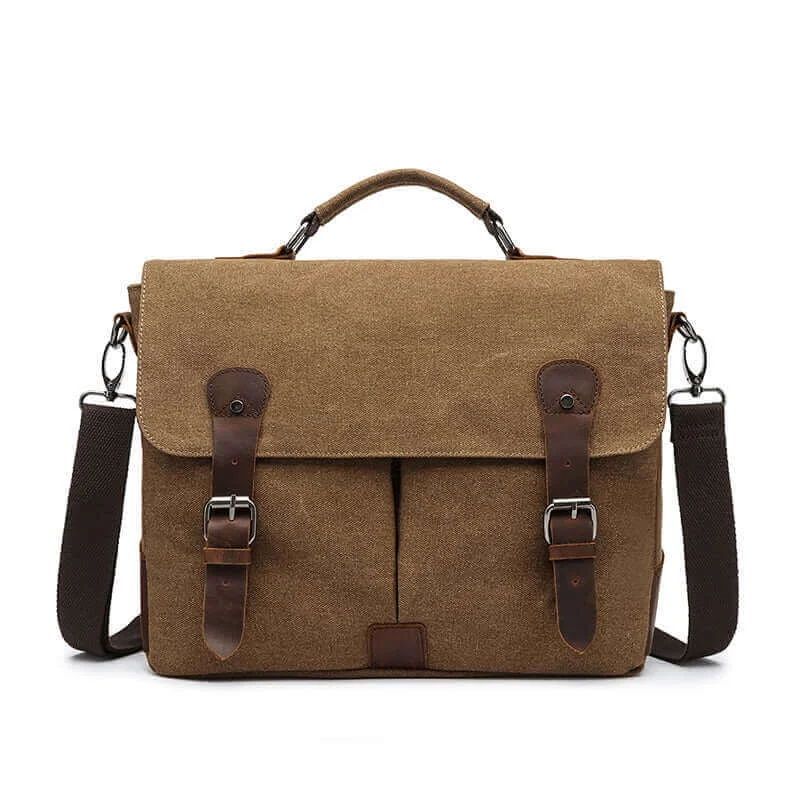 Men's Canvas Laptop Messenger Bag - Fits 13" Laptop