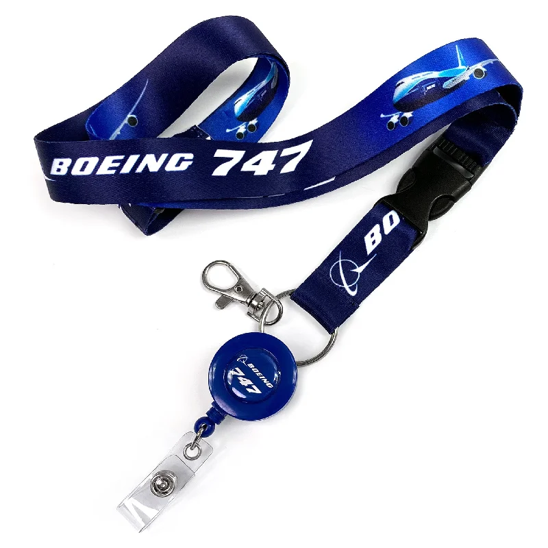 Magnetic-Closure Passport Covers & Wallets for Quick AccessBoeing 747 Lanyard