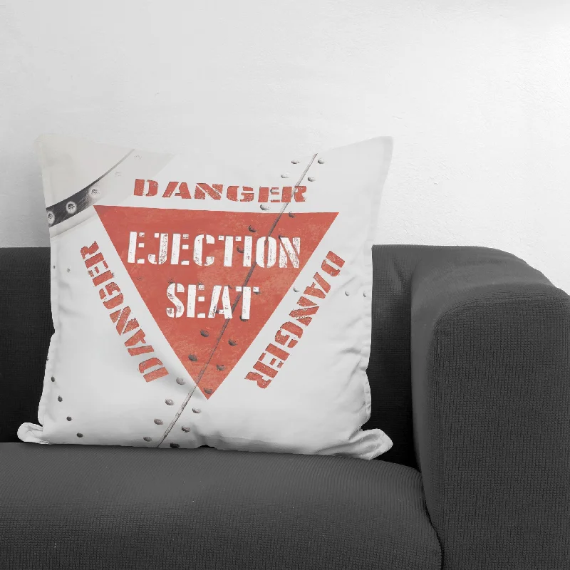 Embroidered Silk Passport Covers & Wallets with Gold Thread for Special OccasionsDanger Ejection Seat Throw Pillow Embroidered Silk Passport Covers & Wallets with Gold Thread for Special OccasionsDanger Ejection Seat Throw Pillow