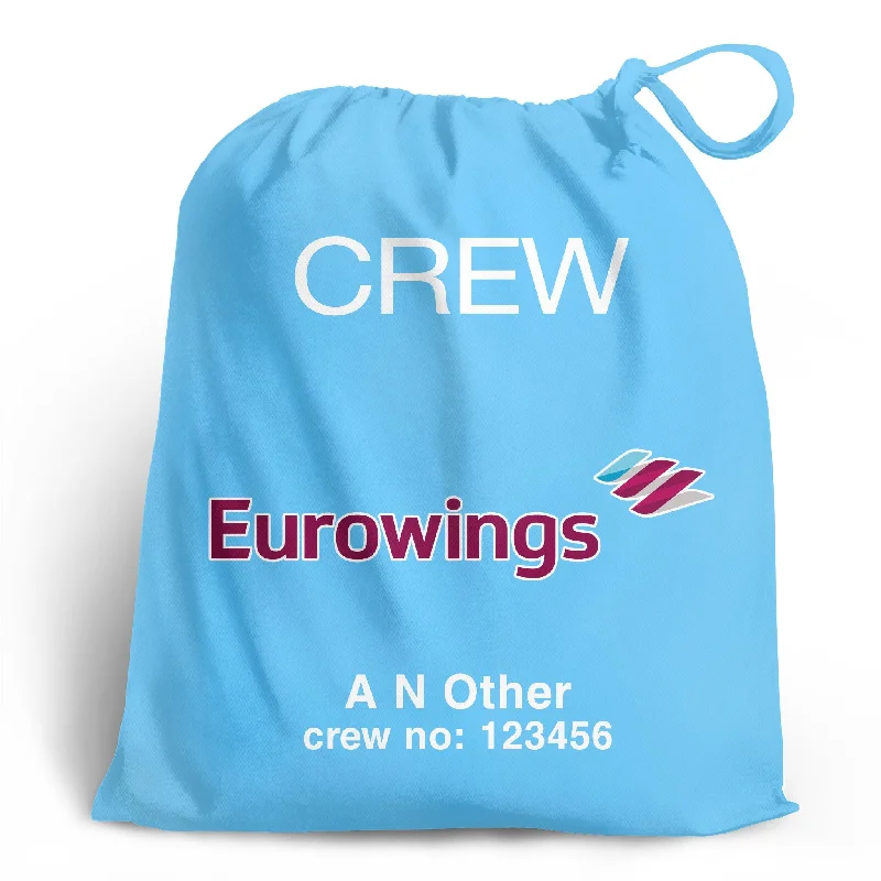 Magnetic-Closure Passport Covers & Wallets for Quick AccessEurowings Crew Personalised Shoe Bag Magnetic-Closure Passport Covers & Wallets for Quick AccessEurowings Crew Personalised Shoe Bag