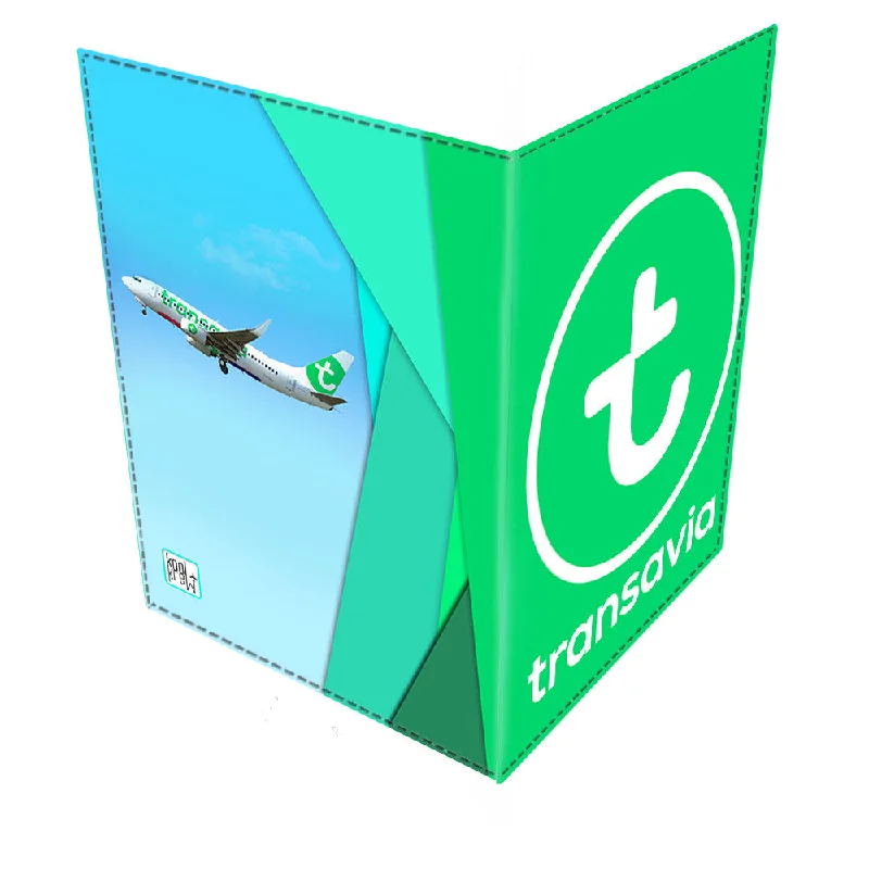 Colorful Floral-Printed Passport Covers & Wallets for Fashionable WomenTransavia New Logo Passport Cover Colorful Floral-Printed Passport Covers & Wallets for Fashionable WomenTransavia New Logo Passport Cover