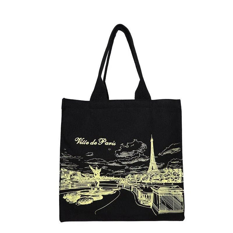 Eiffel Tower Black