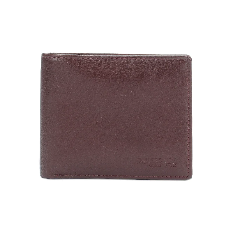 Structured Bifold Leather Wallet
