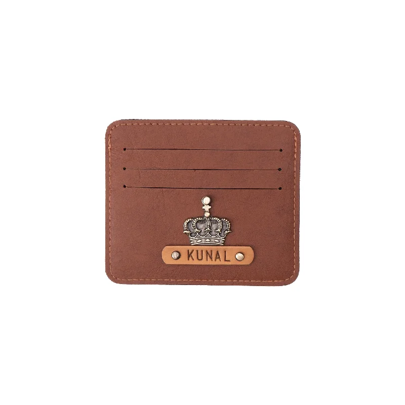Minimalist Carbon Fiber Passport Covers & Wallets for Modern MenTan Card Holder