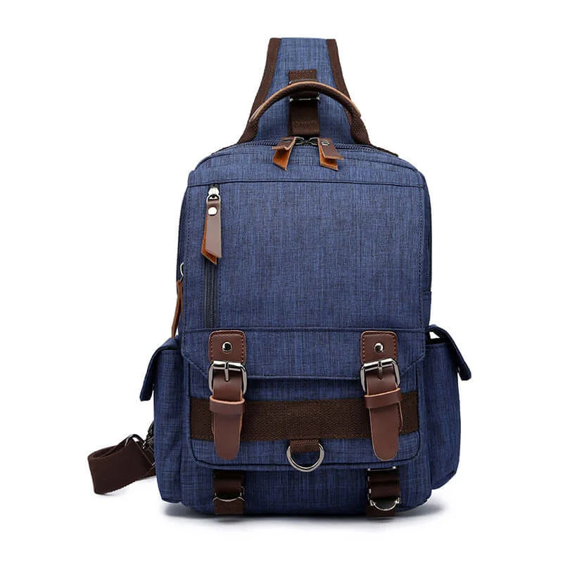 Blue - Single Shoulder Strap
