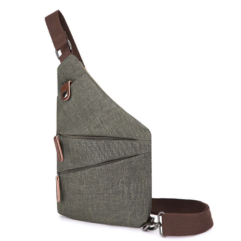 Waterproof Thin Sling Bag for Everyday Use | Stylish Chest Bag