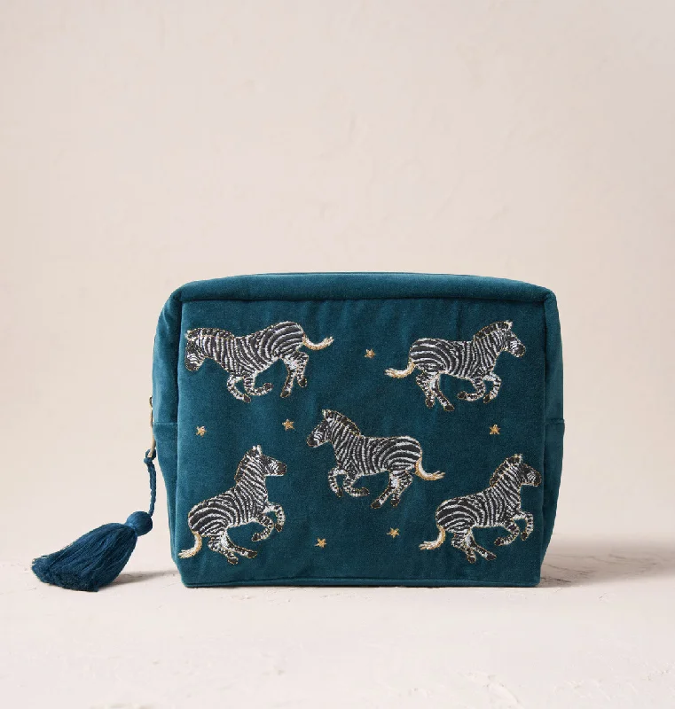 Zebra Wash Bag