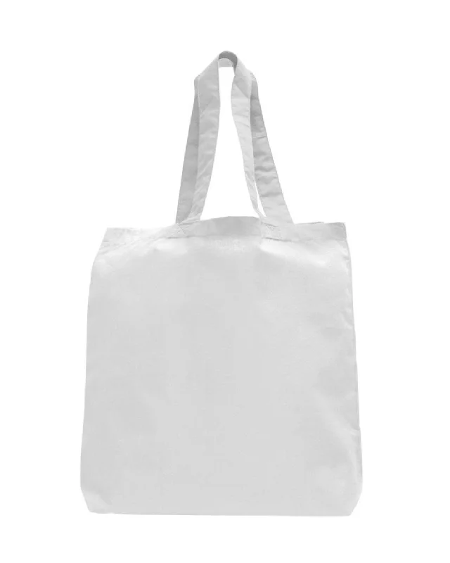 100% Cotton Tote Bag W/ Bottom Gusset - TG110
