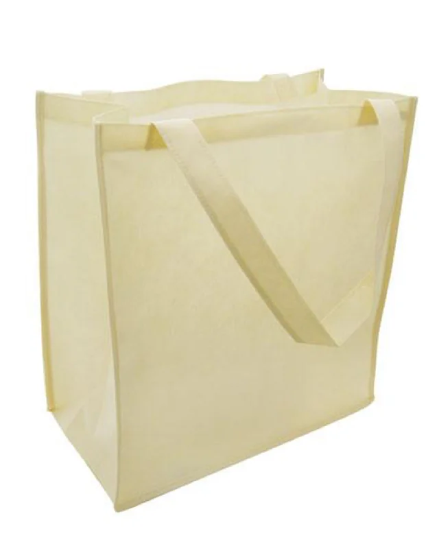 17" Large Size Non Woven Grocery Tote Bag w/Gusset - GN38