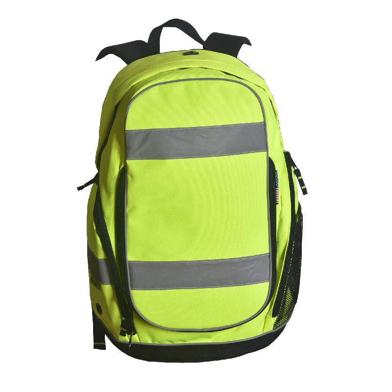 Men's hiking backpack with hydration bladder sleeve for staying hydratedFoldable briefcases for easy storage2W International Hi-Vis Backpack Men's hiking backpack with hydration bladder sleeve for staying hydratedFoldable briefcases for easy storage2W International Hi-Vis Backpack