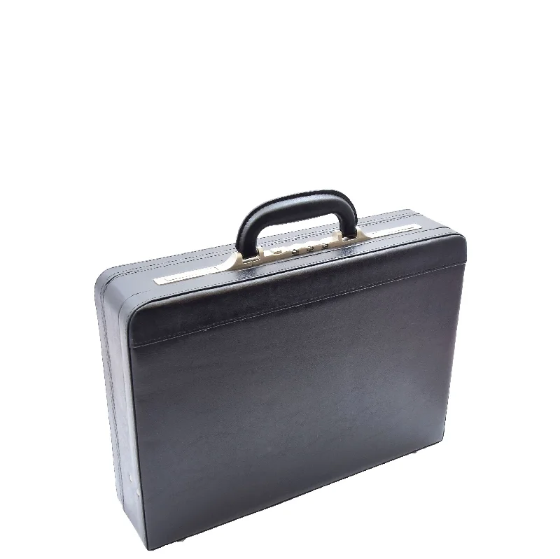 Briefcases with ergonomic handles and strapsBriefcases with ergonomic handles and strapsAttache Briefcase Classic Faux Leather Bag H521 Black Large Briefcases with ergonomic handles and strapsBriefcases with ergonomic handles and strapsAttache Briefcase Classic Faux Leather Bag H521 Black Large