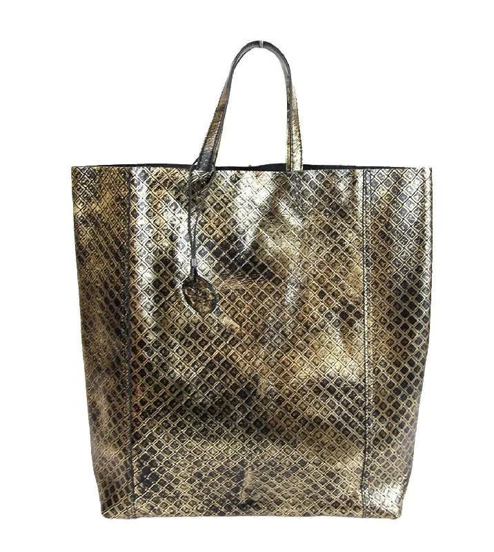 Bottega Veneta Women's Leather Intrecciomirage Tote Bag