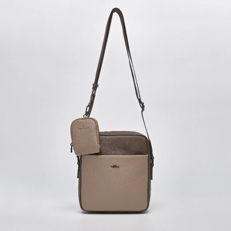 Men's leather crossbody bag with antique brass hardware for a vintage lookMen's leather crossbody bag with antique brass hardware for a vintage lookCamel Sling Bag With Small Key Pouch - TGSB1233PN3MK3 Men's leather crossbody bag with antique brass hardware for a vintage lookMen's leather crossbody bag with antique brass hardware for a vintage lookCamel Sling Bag With Small Key Pouch - TGSB1233PN3MK3