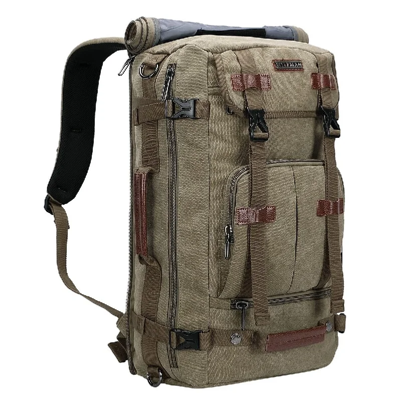 Soft - sided travel bag with reinforced corners for durabilitySoft - sided travel bag with reinforced corners for durabilityCanvas Backpack Vintage Travel Backpack Large Laptop Bags Convertible Shoulder Rucksack Soft - sided travel bag with reinforced corners for durabilitySoft - sided travel bag with reinforced corners for durabilityCanvas Backpack Vintage Travel Backpack Large Laptop Bags Convertible Shoulder Rucksack