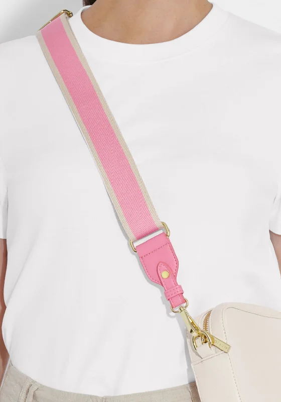 Hiking - specific men's crossbody bag with a hydration bladder pocketHiking - specific men's crossbody bag with a hydration bladder pocketKatie Loxton Stripe Canvas Bag Strap, Cloud Pink Hiking - specific men's crossbody bag with a hydration bladder pocketHiking - specific men's crossbody bag with a hydration bladder pocketKatie Loxton Stripe Canvas Bag Strap, Cloud Pink