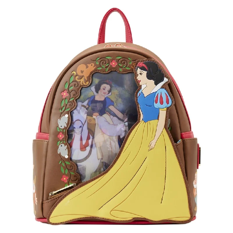 Men's compact backpack with padded shoulder straps for short errandsEco-friendly briefcases made from sustainable materialsLoungefly : Snow White Lenticular Princess Series Mini Backpack Men's compact backpack with padded shoulder straps for short errandsEco-friendly briefcases made from sustainable materialsLoungefly : Snow White Lenticular Princess Series Mini Backpack