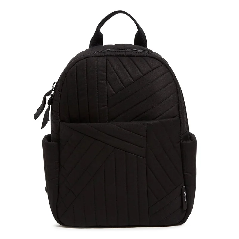 Men's foldable travel backpack with expandable design for overseas tripsDesigner briefcases for executivesVera Bradley : Small Backpack in Recycled Cotton Black Men's foldable travel backpack with expandable design for overseas tripsDesigner briefcases for executivesVera Bradley : Small Backpack in Recycled Cotton Black